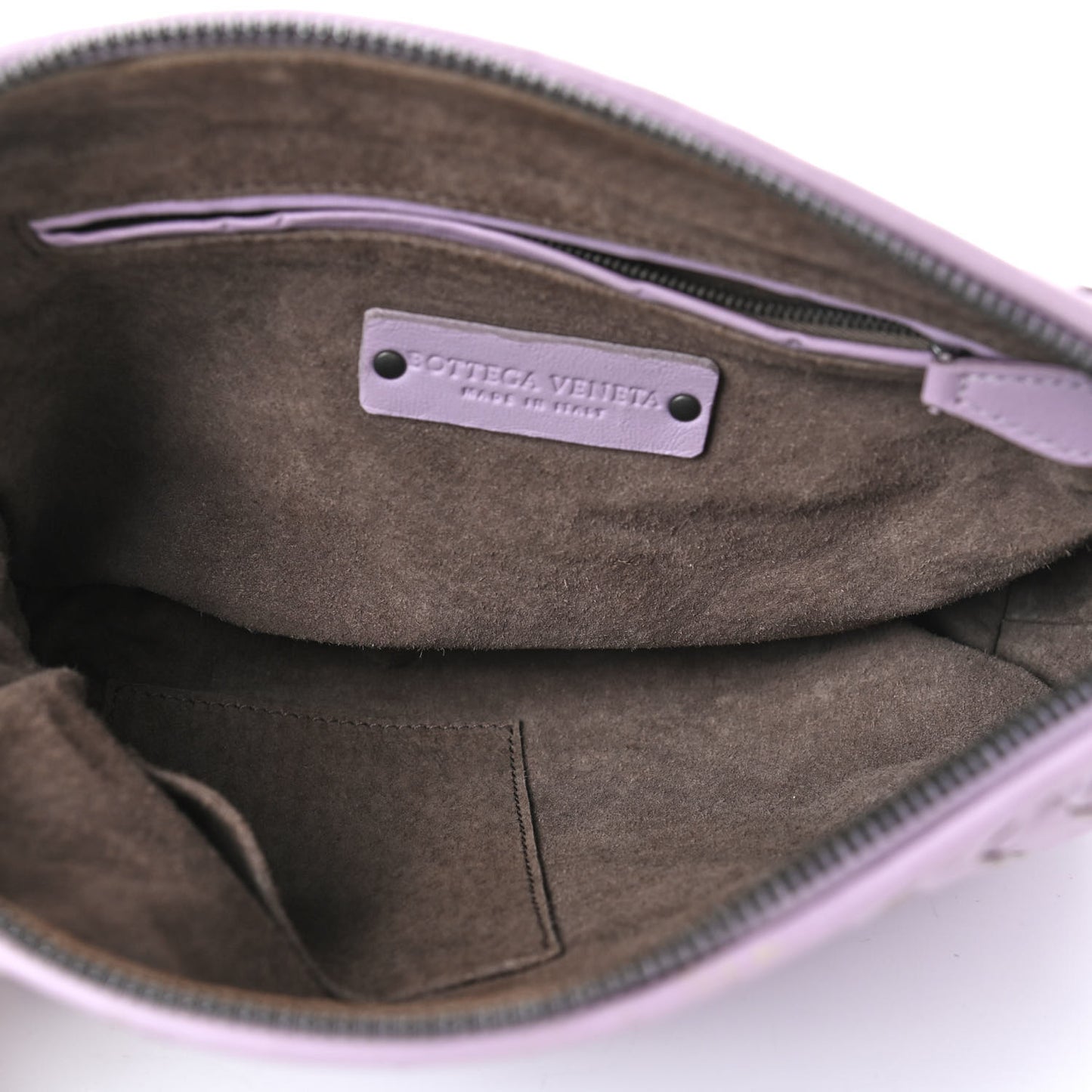 Nappa Intrecciato Pillow Crossbody Messenger Parme