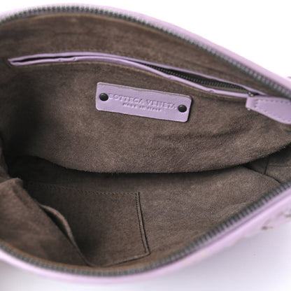 Bottega Veneta Nappa Intrecciato Pillow Crossbody Messenger Parme 4 of 5