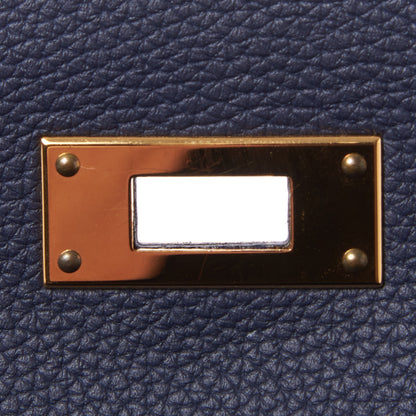 Hermes Togo Kelly Retourne 32 Bleu Nuit 24 of 31
