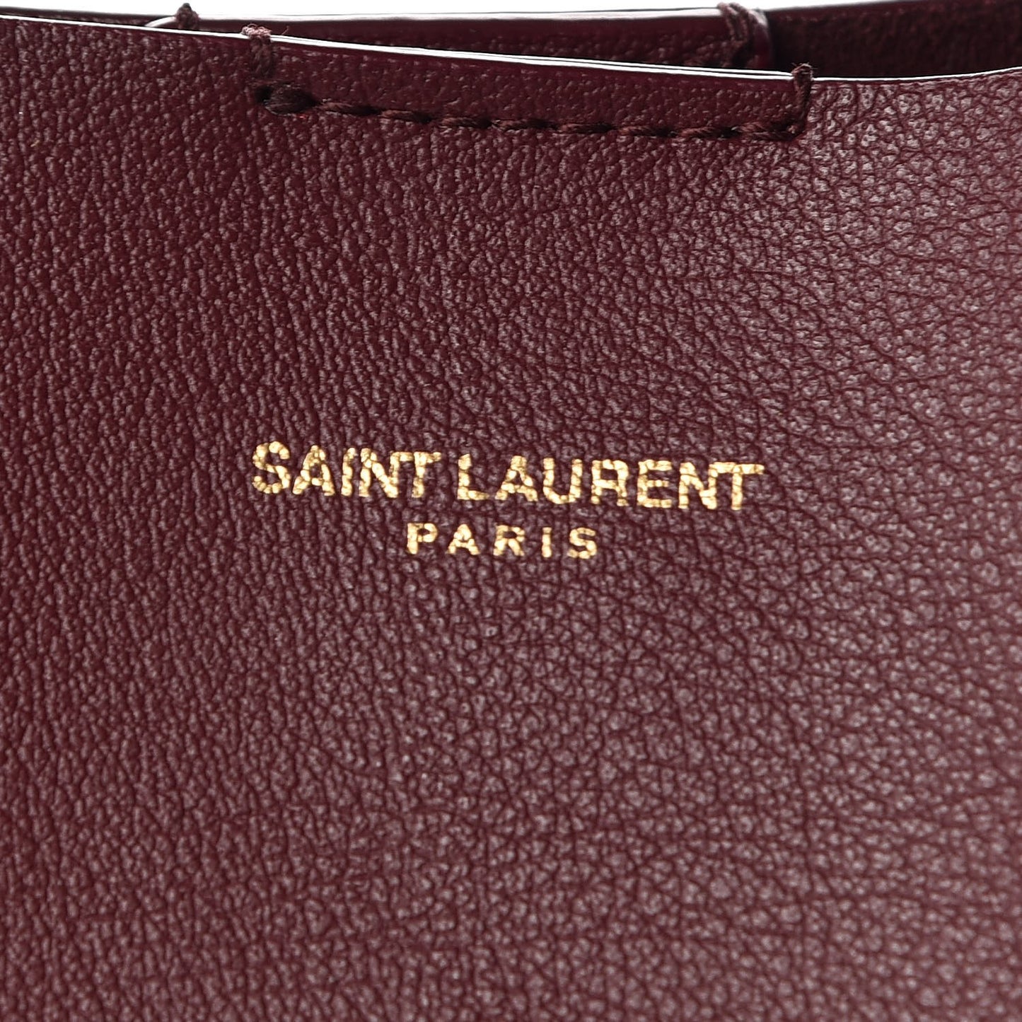 Calfskin Toy Shopping Tote Dark Red