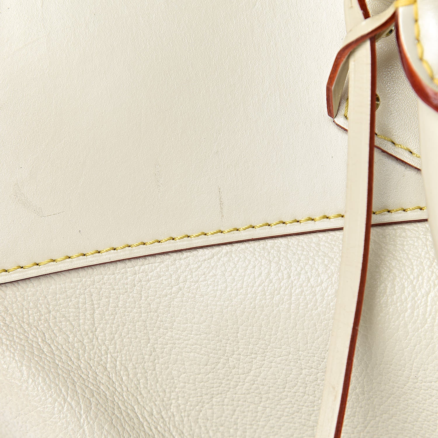 Louis Vuitton Suhali Lockit MM White 7 of 23