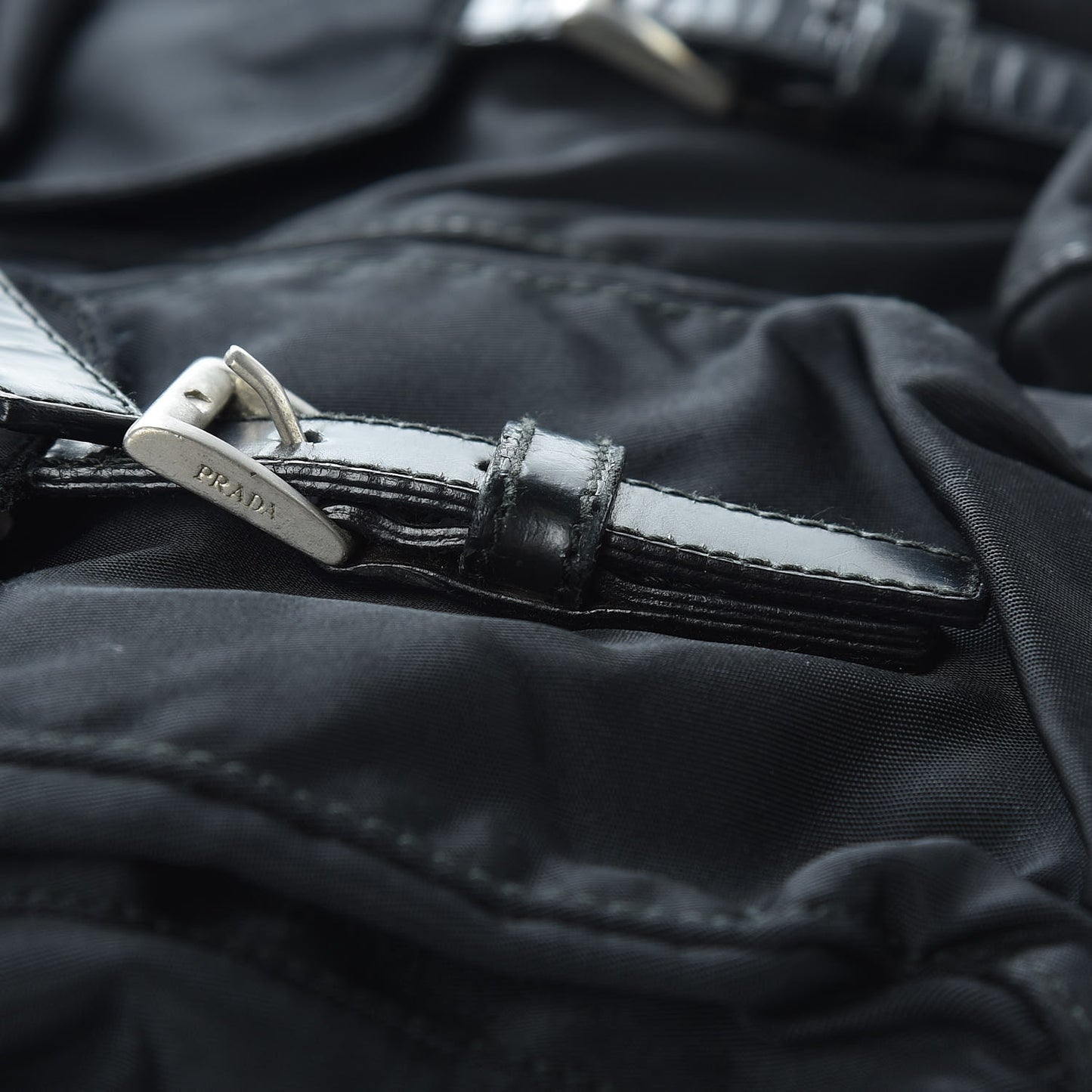Tessuto Nylon Vela Small Backpack Black