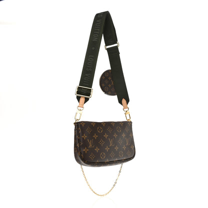 Louis Vuitton Monogram Multi Pochette Accessories Kaki 3 of 11