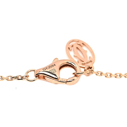 Cartier 18K Pink Gold Diamond XS D'Amour Bracelet 4 of 6