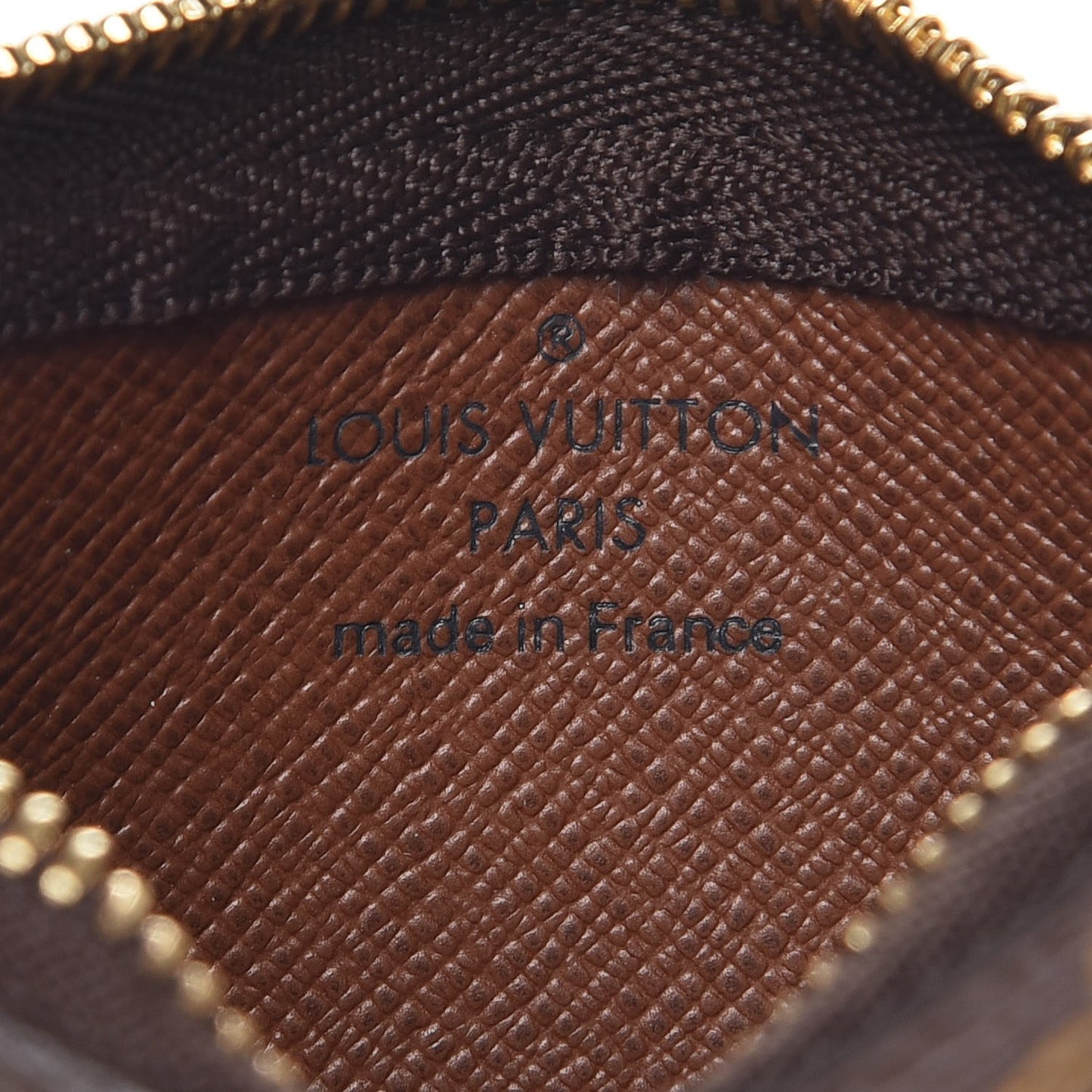 Monogram Key Pouch