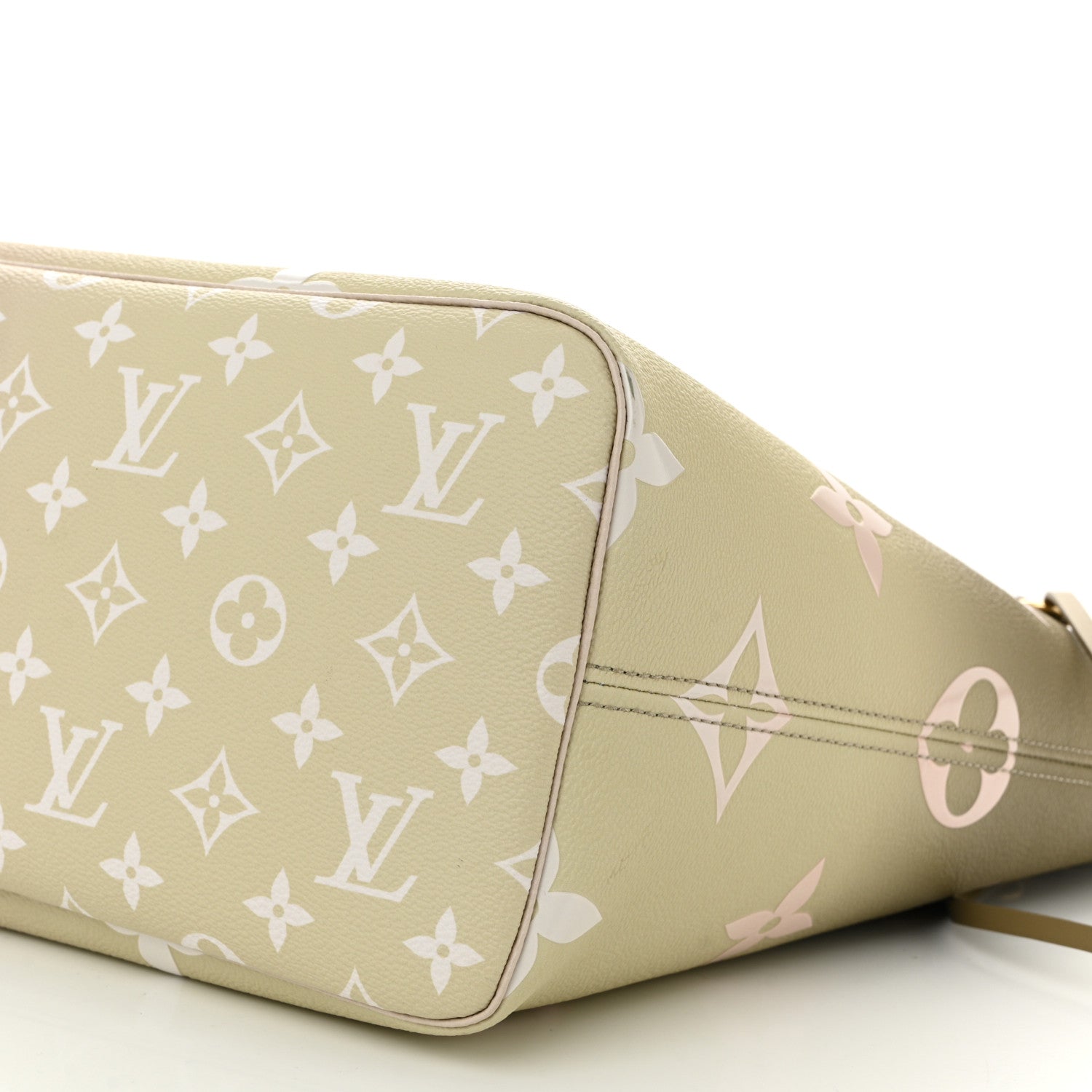 Louis Vuitton Monogram Giant Spring In The City Neverfull MM Sunset Kaki 10 of 10