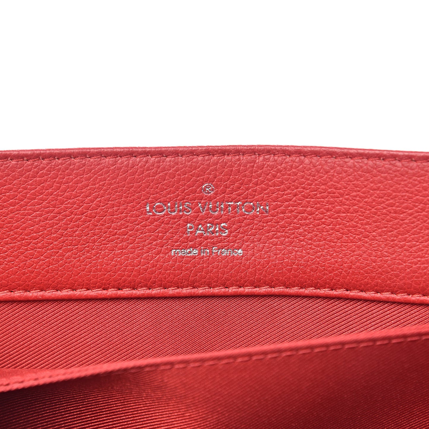 Soft Calfskin Lockme II Top Handle Rubis