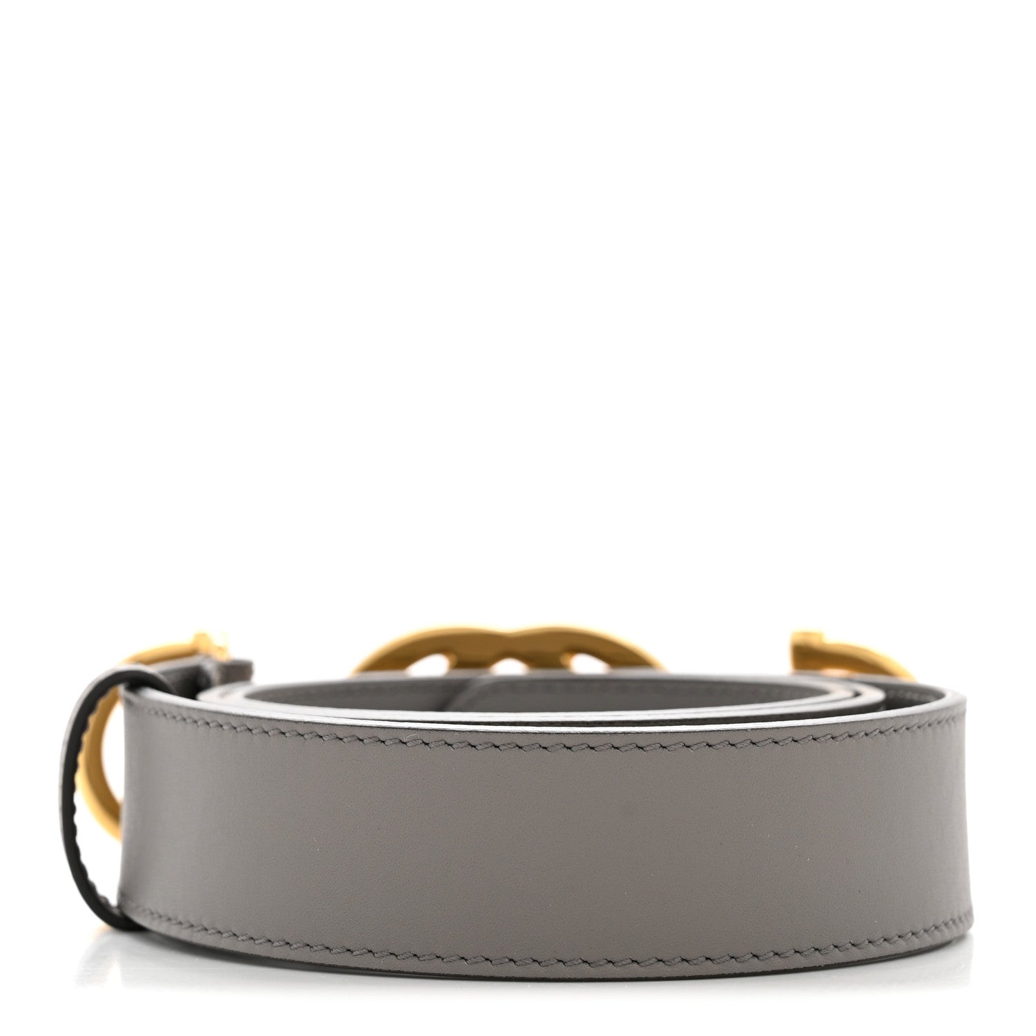 Gucci Calfskin Zumi 30mm Belt 75 30 Dusty Grey 2 of 6