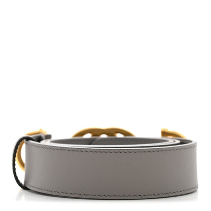 Gucci Calfskin Zumi 30mm Belt 75 30 Dusty Grey 2 of 6