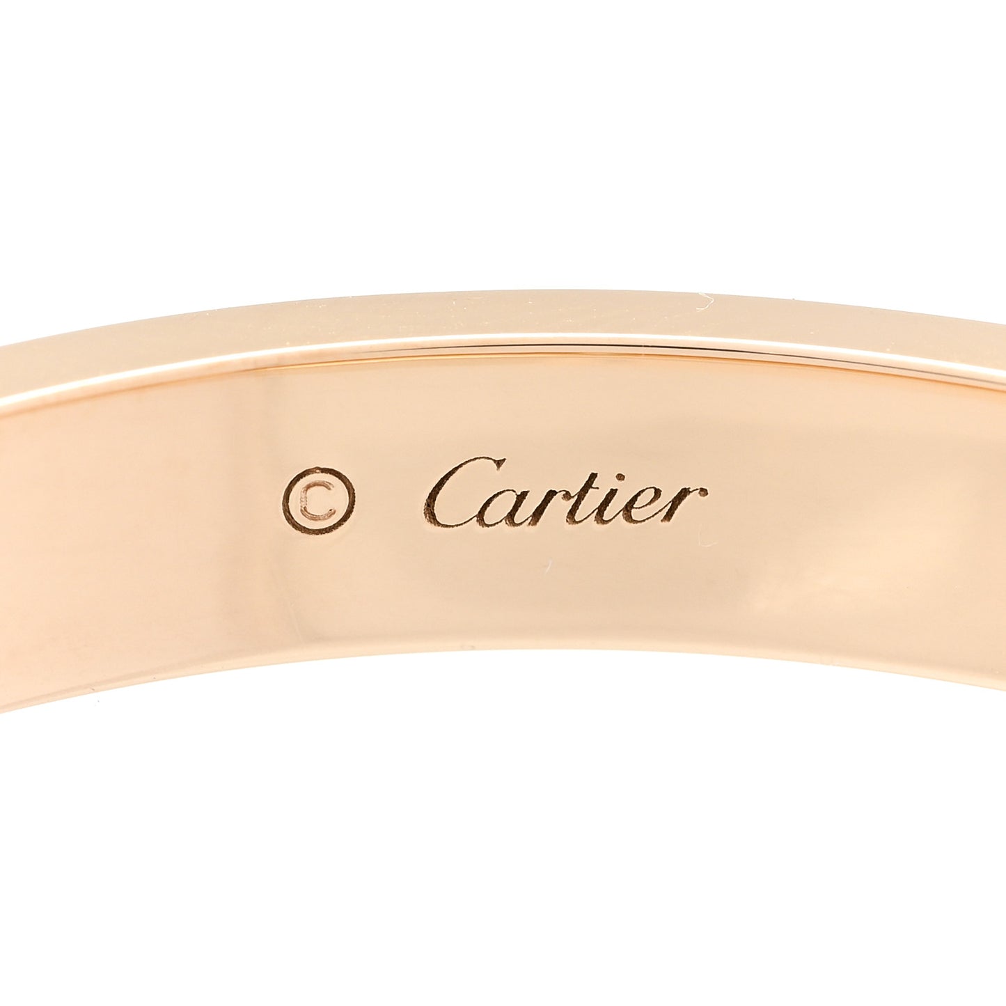 18K Yellow Gold 4 Diamond LOVE Bracelet 16
