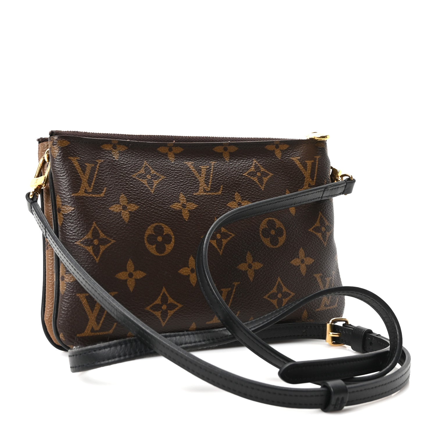 Louis Vuitton Reverse Monogram Giant Double Zip Pochette 1969809 Louis Vuitton Reverse Monogram Giant Double Zip Pochette 1969809