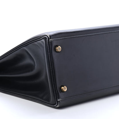 Hermes Box Kelly Retourne 32 Black 7 of 9