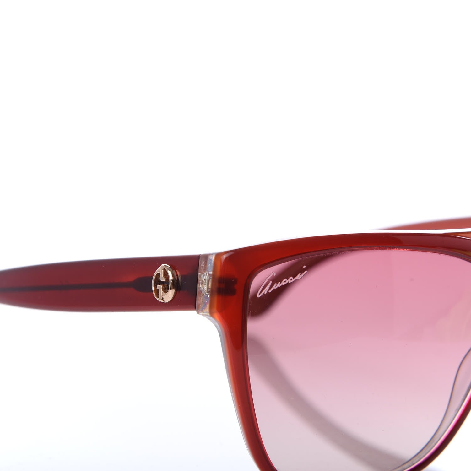 Gucci Acetate Sunglasses GG3540/S Red 7 of 8