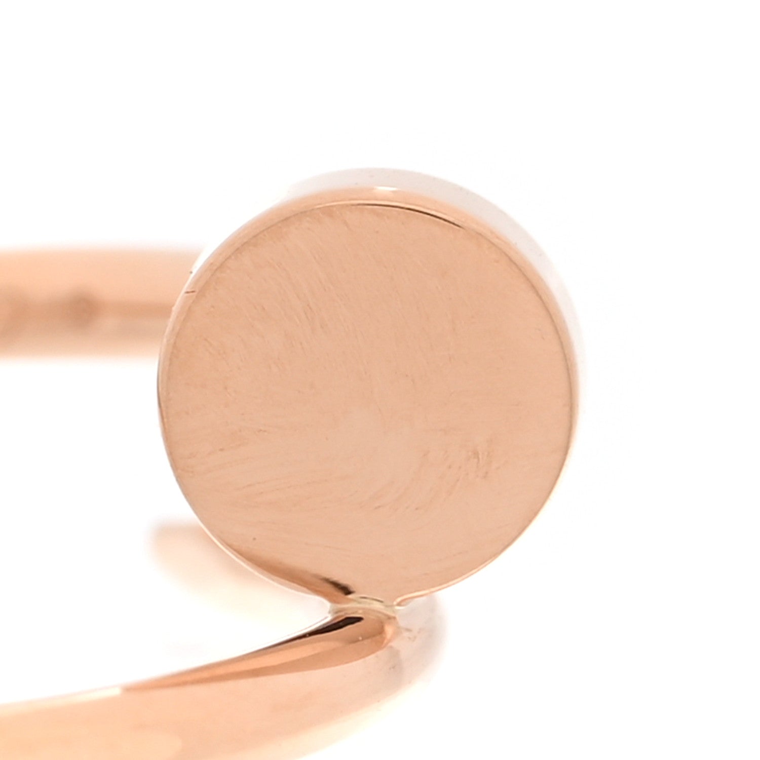 Cartier 18K Pink Gold Small Juste Un Clou Ring 52 6 4 of 6