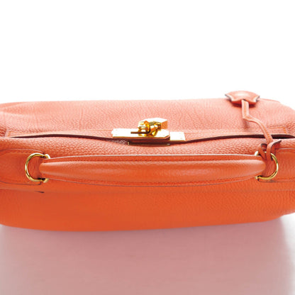 Hermes Togo Kelly Retourne 32 Orange 8 of 25