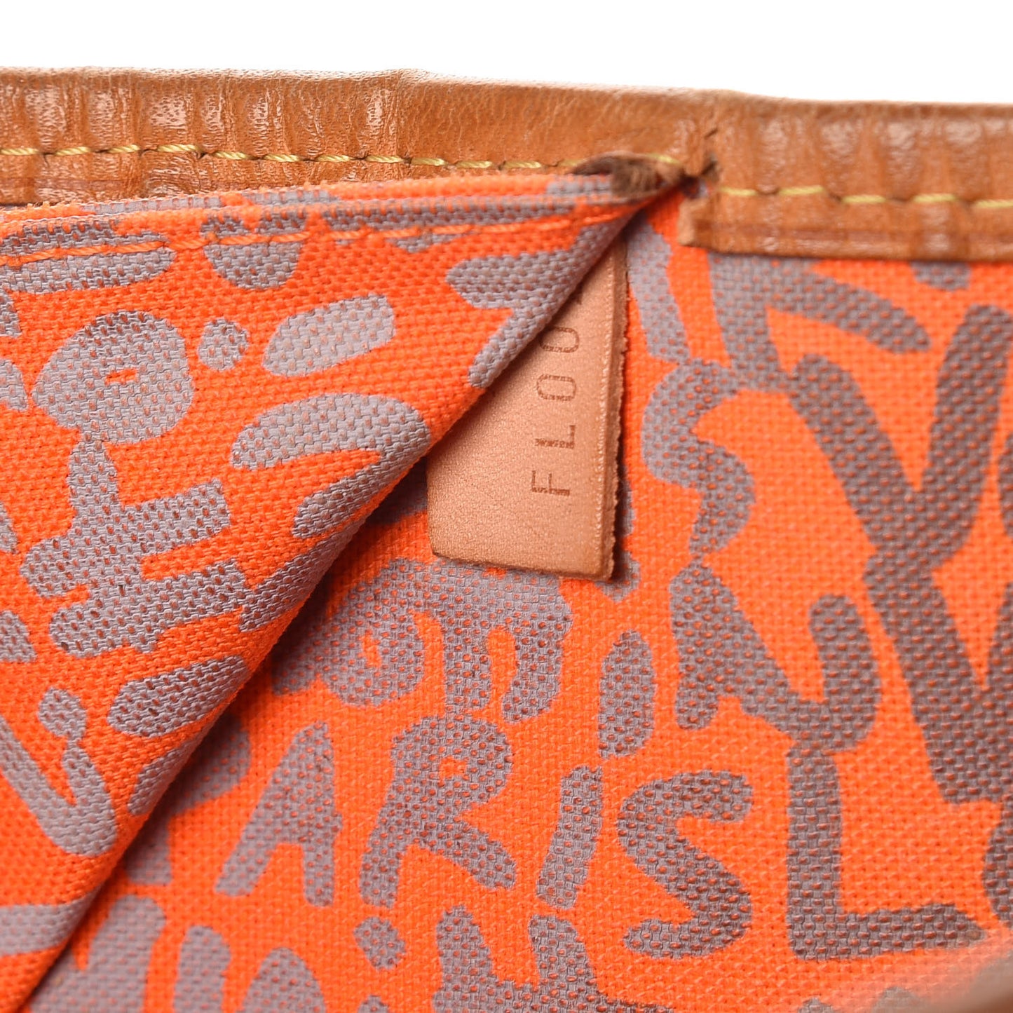 Monogram Graffiti Neverfull GM Orange