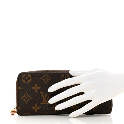 Louis Vuitton Monogram Clemence Wallet Rose Ballerine 2 of 6