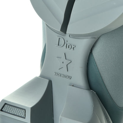 Christian Dior Neoprene Rubber Womens D-Connect Sneakers 39 Water Grey 7 of 7