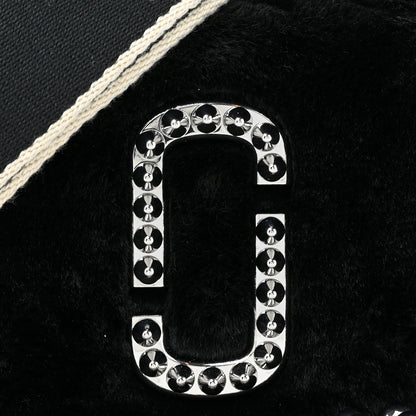 Marc Jacobs Faux Fur Plush Snapshot Camera Bag Black 7 of 9