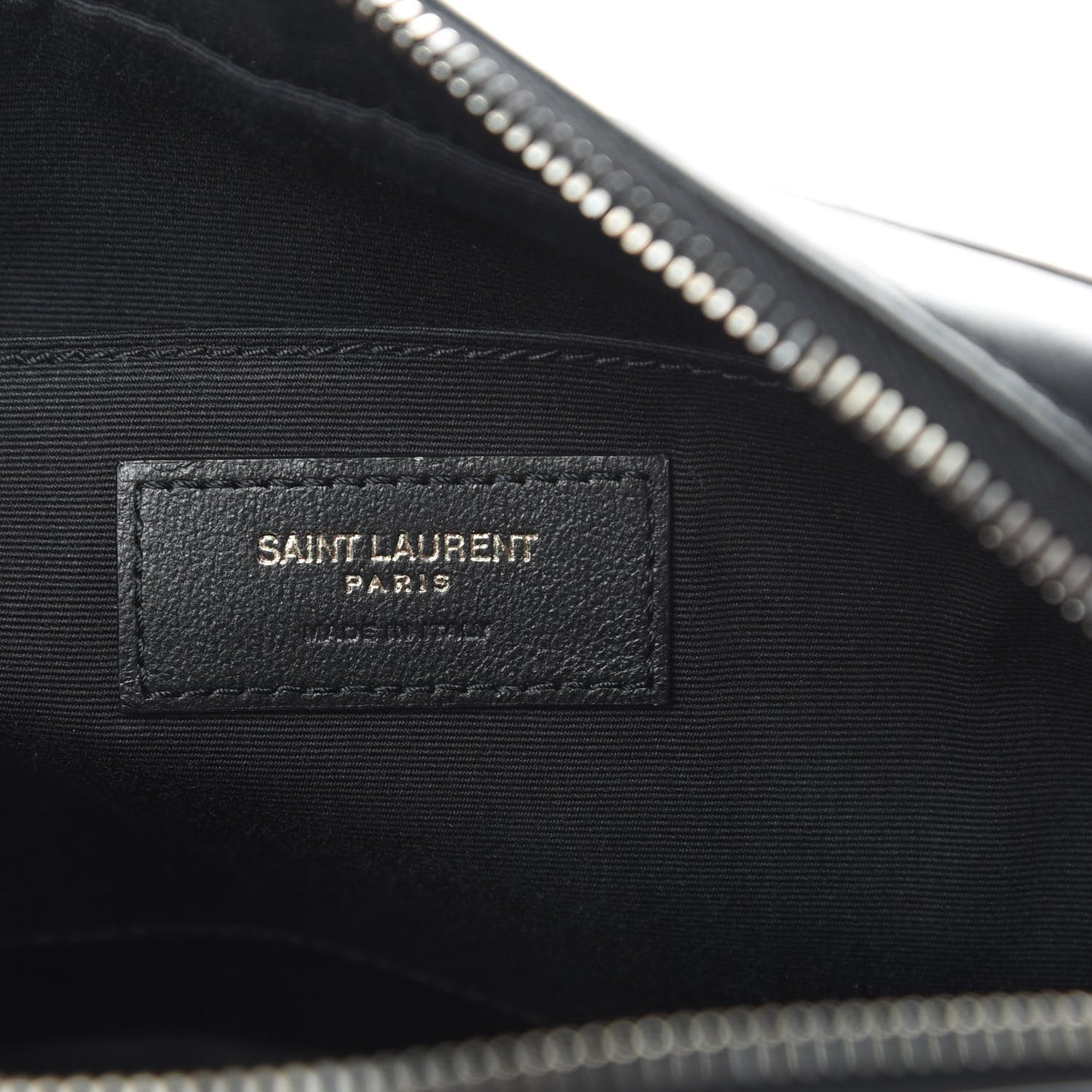 Calfskin Matelasse Monogram Lou Camera Bag Black