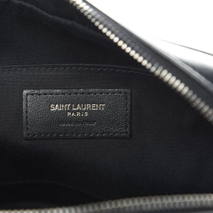 Saint Laurent Calfskin Matelasse Monogram Lou Camera Bag Black 6 of 11
