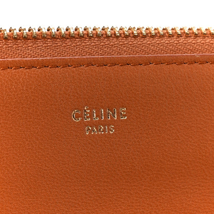 Celine Lambskin Small Trio Crossbody Bag Tawny 9 of 12