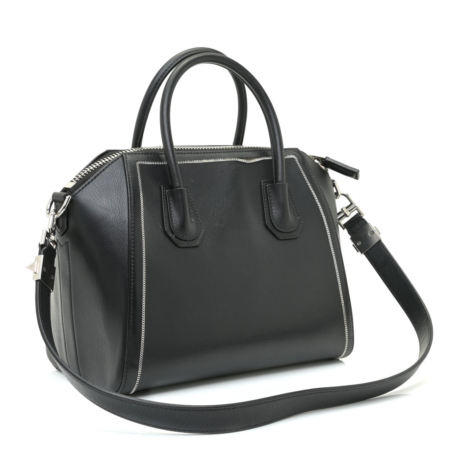 Givenchy Buffed Calfskin Small Chain Antigona Black 2 of 17