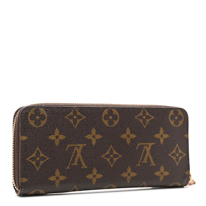 Louis Vuitton Monogram Clemence Wallet Rose Ballerine 3 of 7