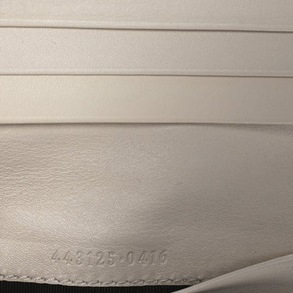 Gucci Calfskin Matelasse GG Marmont Card Case White 7 of 7