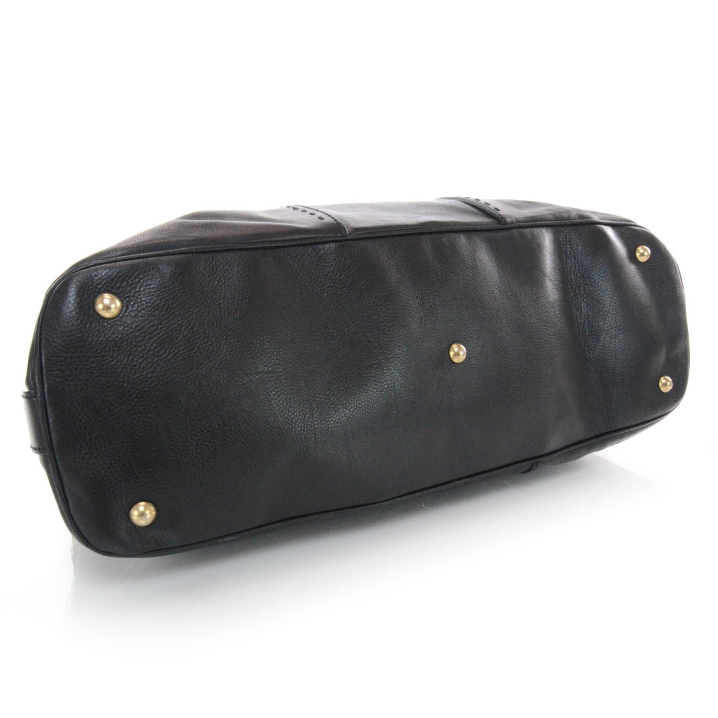 Leather Oversized Muse Black