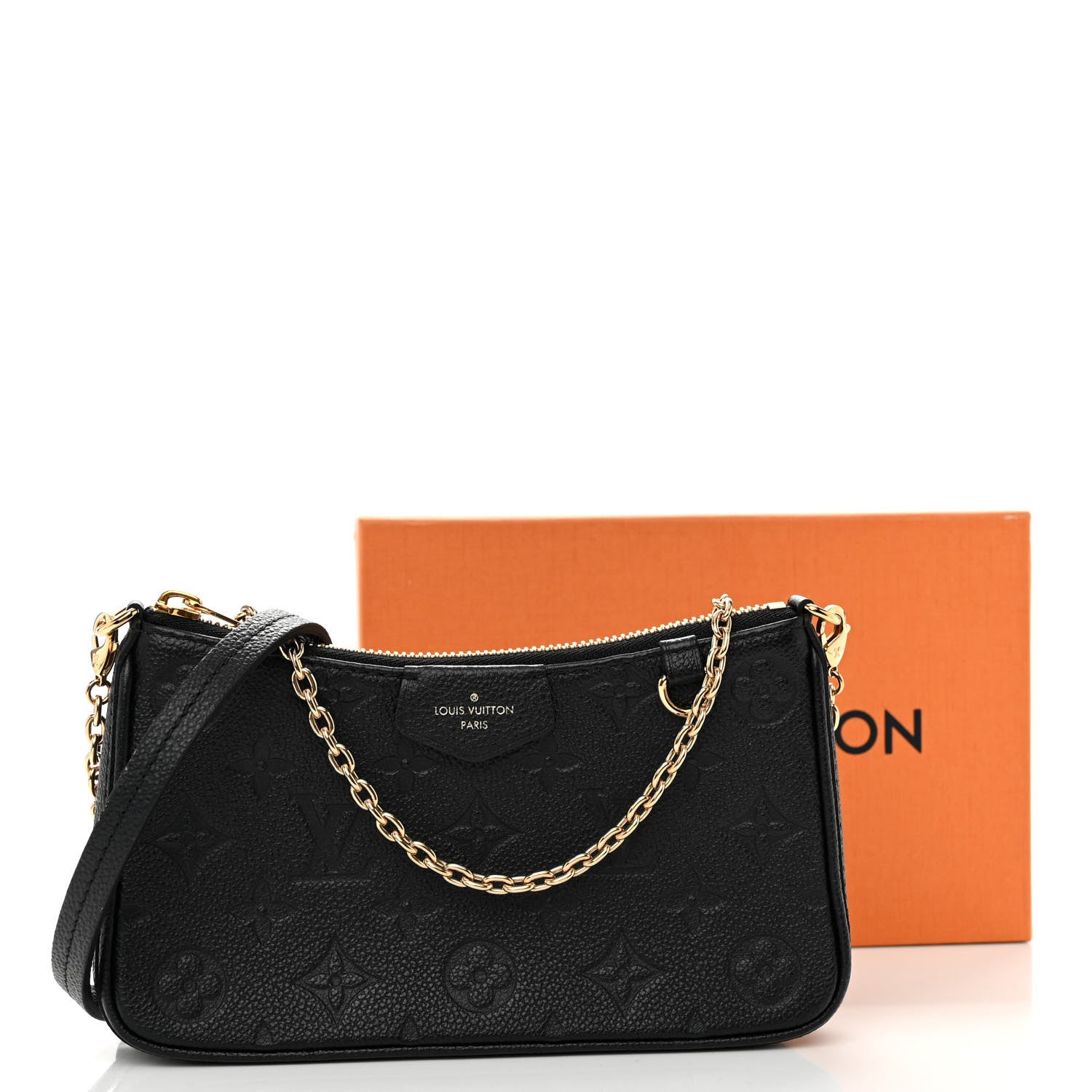 Louis Vuitton Empreinte Easy Pouch On Strap Black 10 of 10