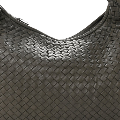 Bottega Veneta Nappa Intrecciato Large Veneta Hobo Grey 7 of 9