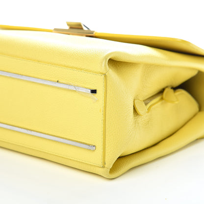 Balenciaga Grained Calfskin Le Dix Small Soft Cartable Jaune Tournesol 10 of 10