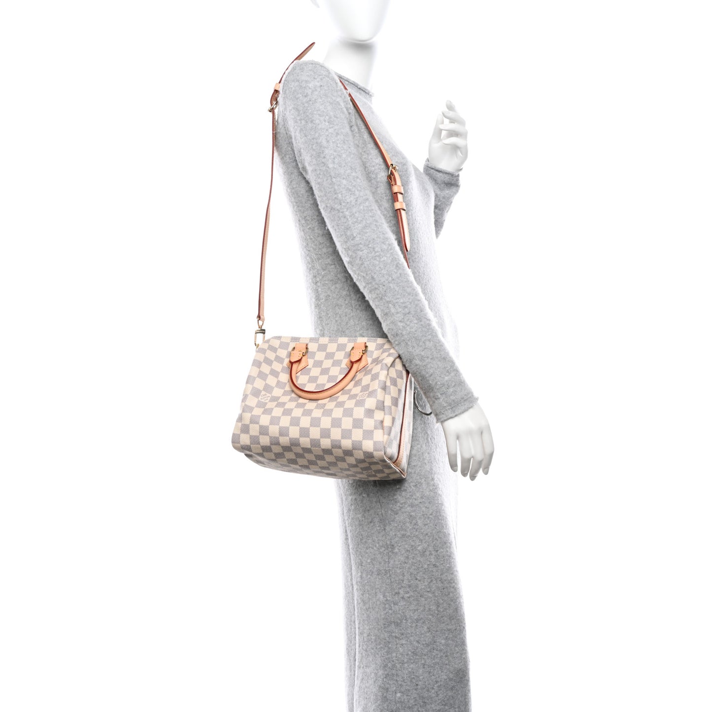 Damier Azur Speedy Bandouliere 25