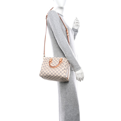 Louis Vuitton Damier Azur Speedy Bandouliere 25 2 of 12