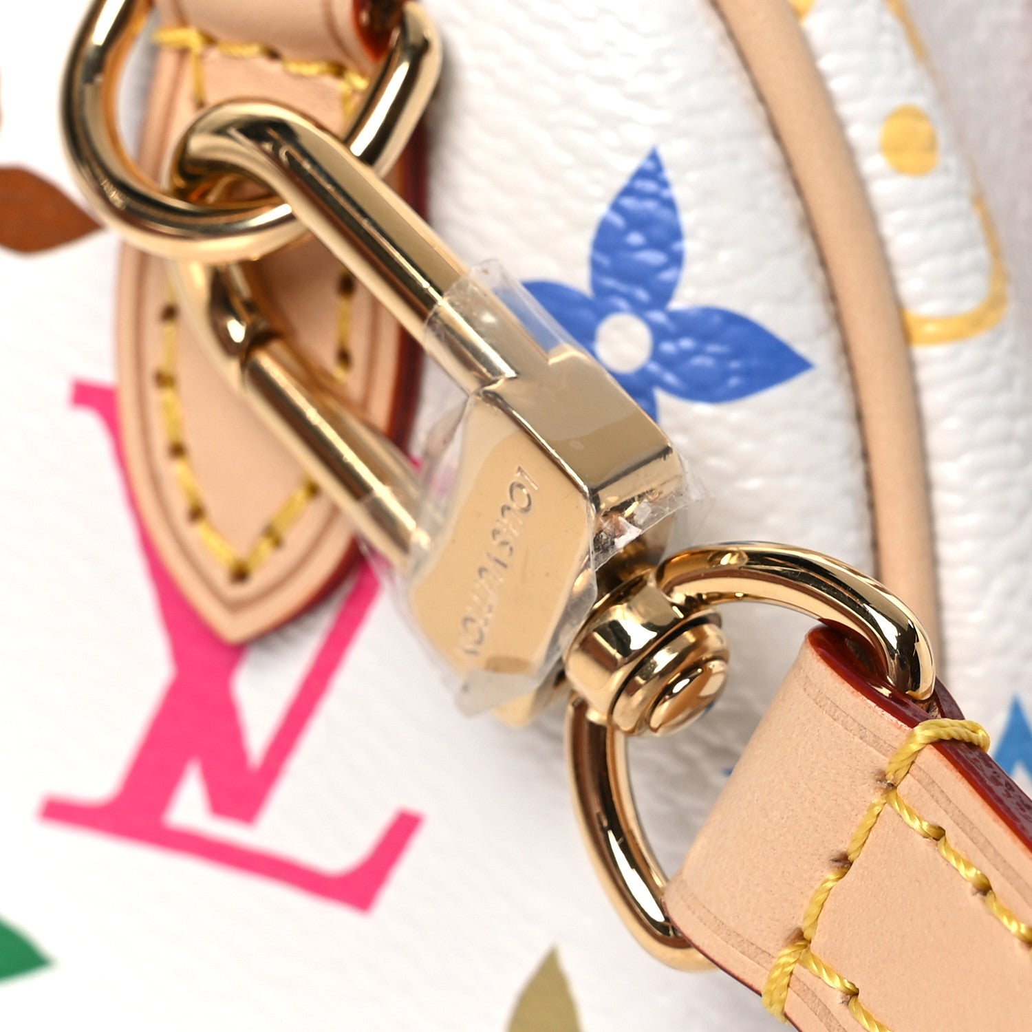 Louis Vuitton LV X TM Monogram Multicolor Nano Speedy White 10 of 11