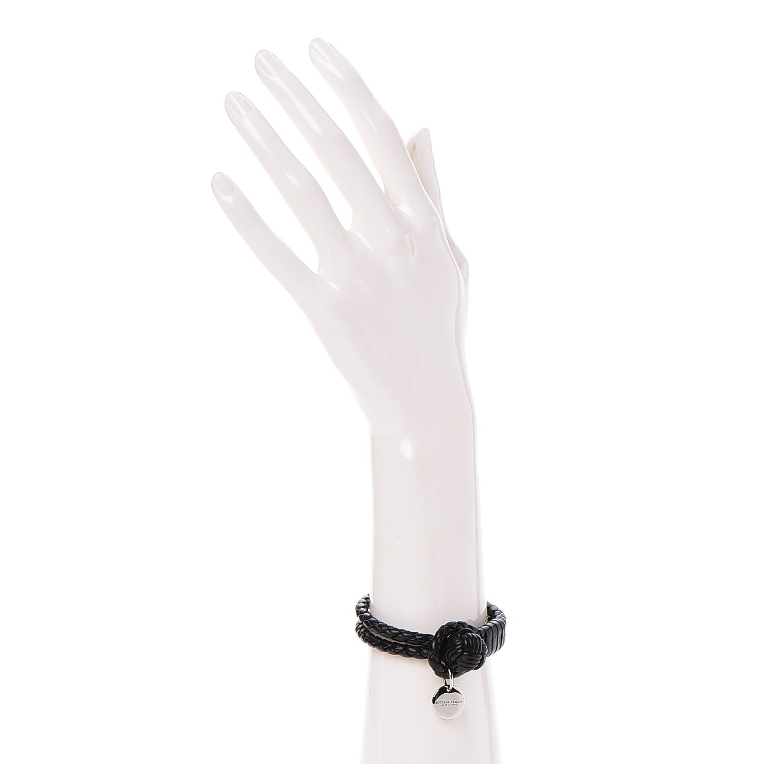 Bottega Veneta Nappa Intrecciato Bracelet S Nero Black 2 of 5