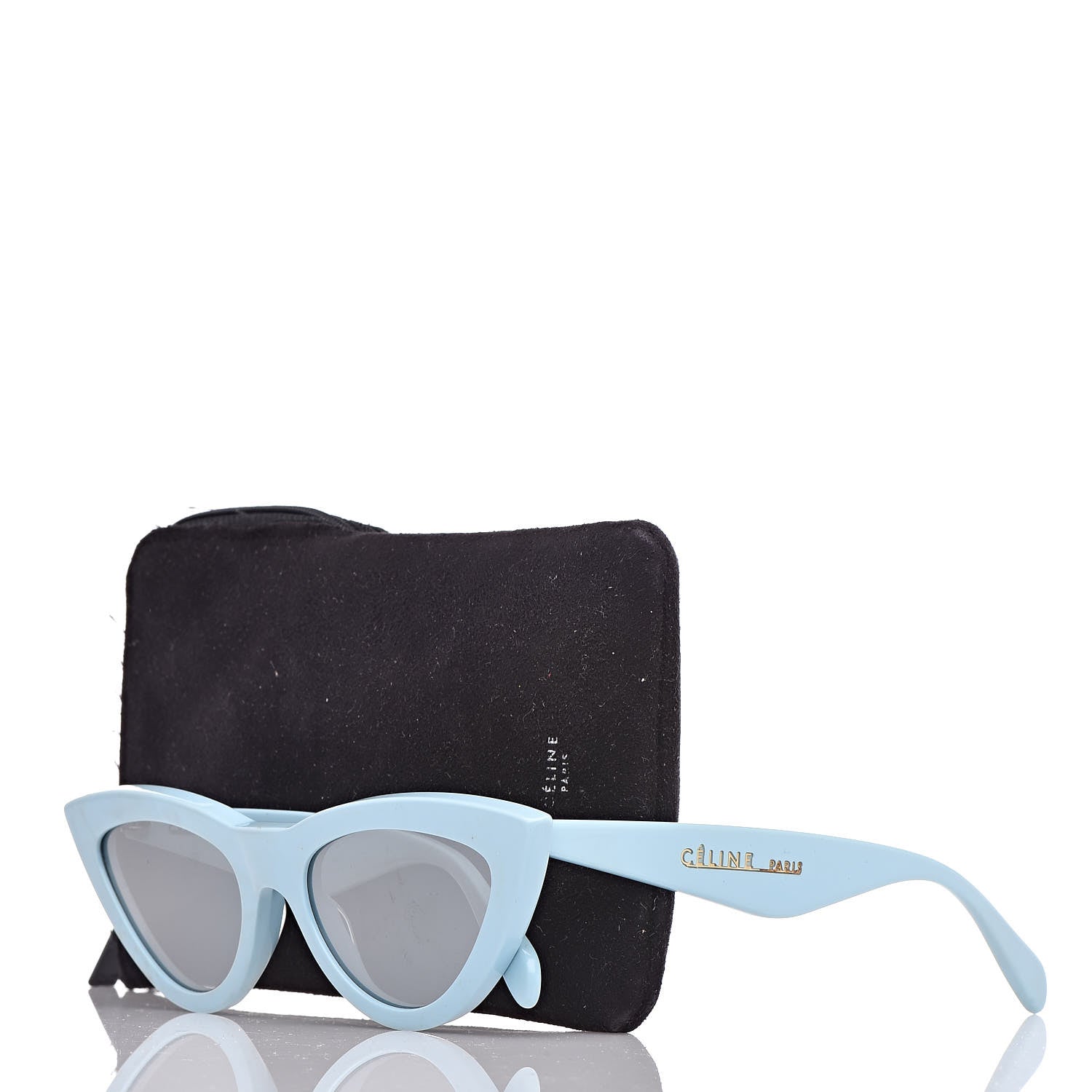 Celine Acetate Cat Eye Sunglasses CL40019I Blue 9 of 9