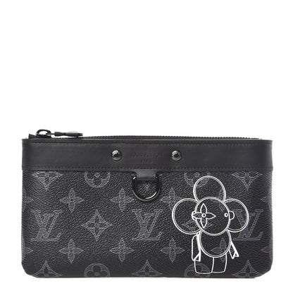 Louis Vuitton Monogram Eclipse Vivienne Pochette Apollo PM 1 of 9