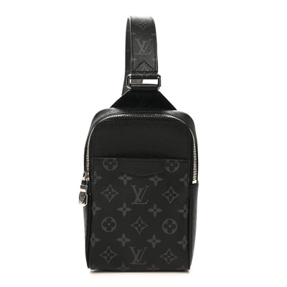 Louis Vuitton Taigarama Outdoor Slingbag Black 1 of 9