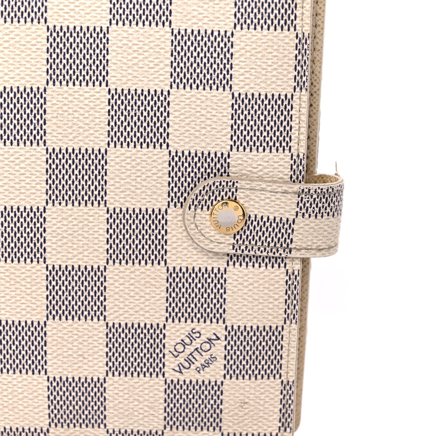 Damier Azur Small Ring Agenda Cover