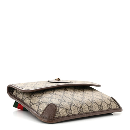 Gucci GG Supreme Monogram Neo Vintage Web Belt Bag Brown 4 of 12