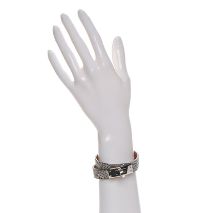 Hermes Niloticus Lizard Kelly Double Tour Bracelet S Ombre 2 of 6