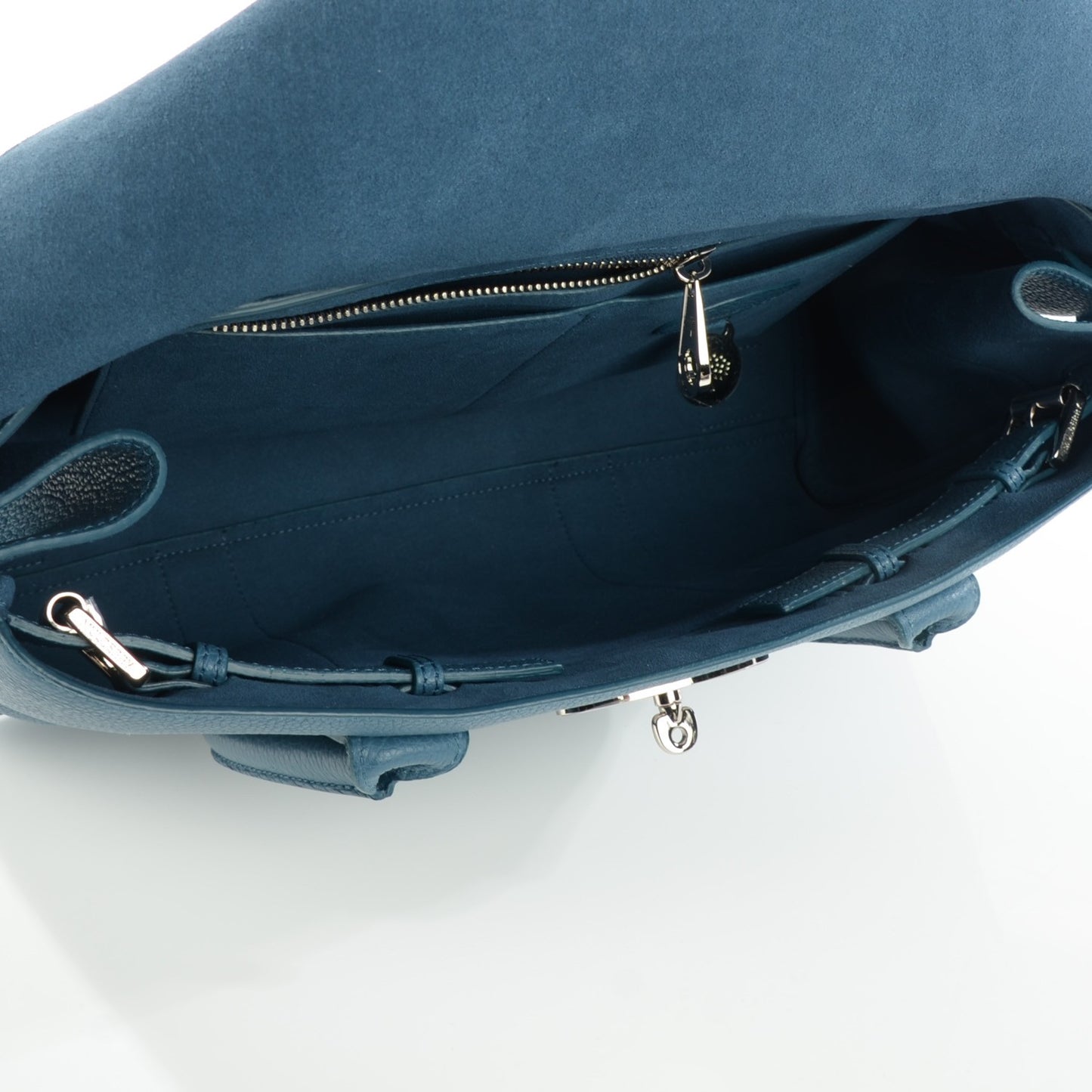 Classic Grain Small Bayswater Steel Blue