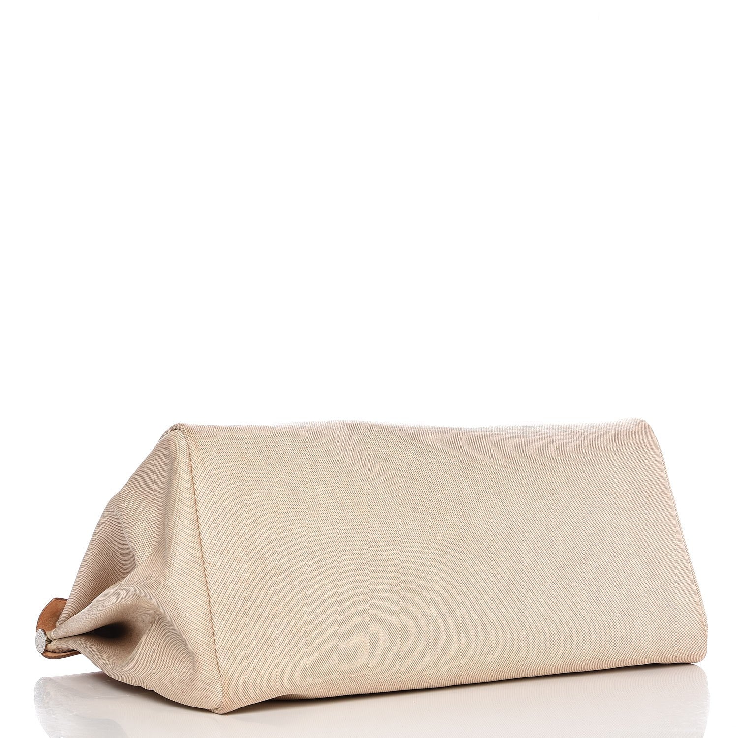 Hermes Toile Vache Calfskin Herbag Cabin Natural 4 of 13