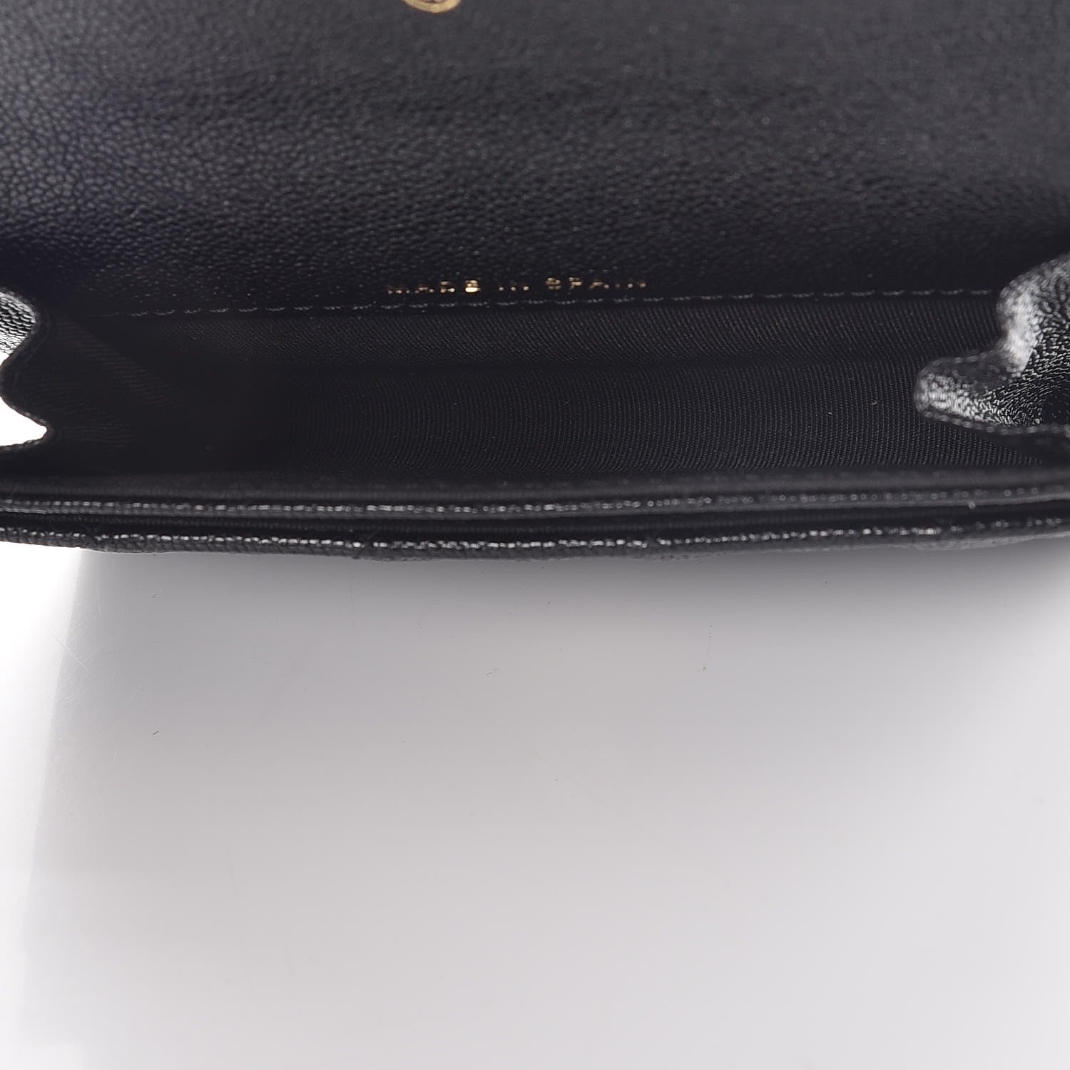 Chanel Caviar Quilted Boy Flap Card Holder Black 5 of 9