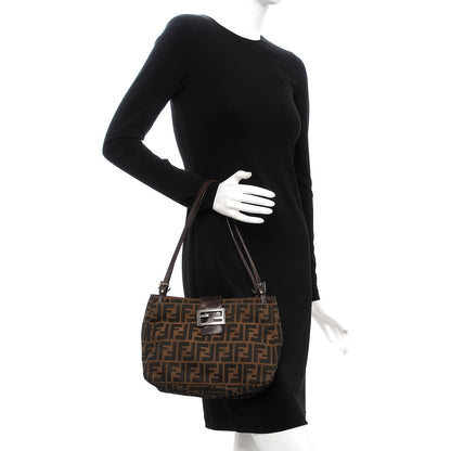 Fendi Zucca Shoulder Bag Tobacco 2 of 7