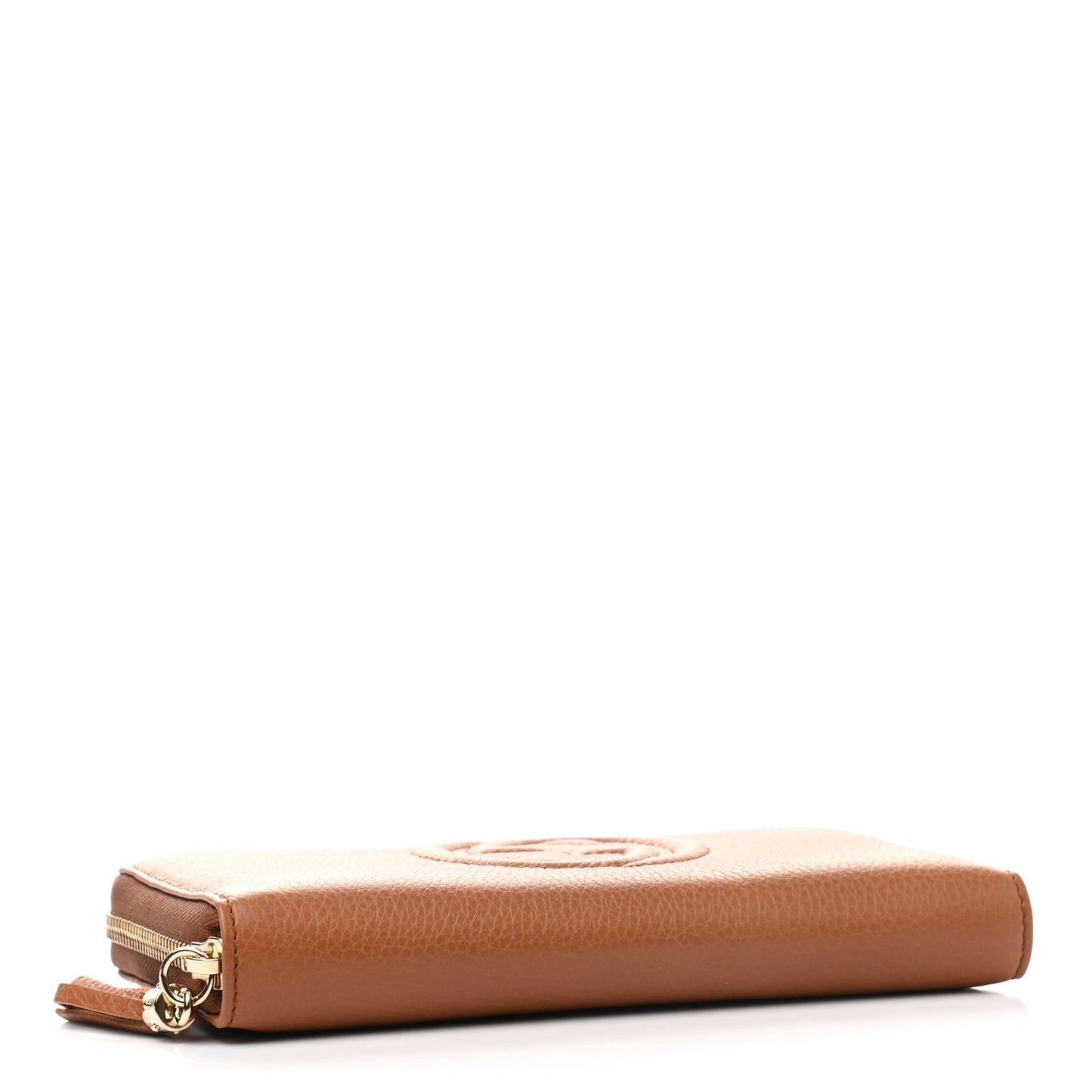 Cellarius Calfskin Soho Zip Around Wallet Dusty Blush