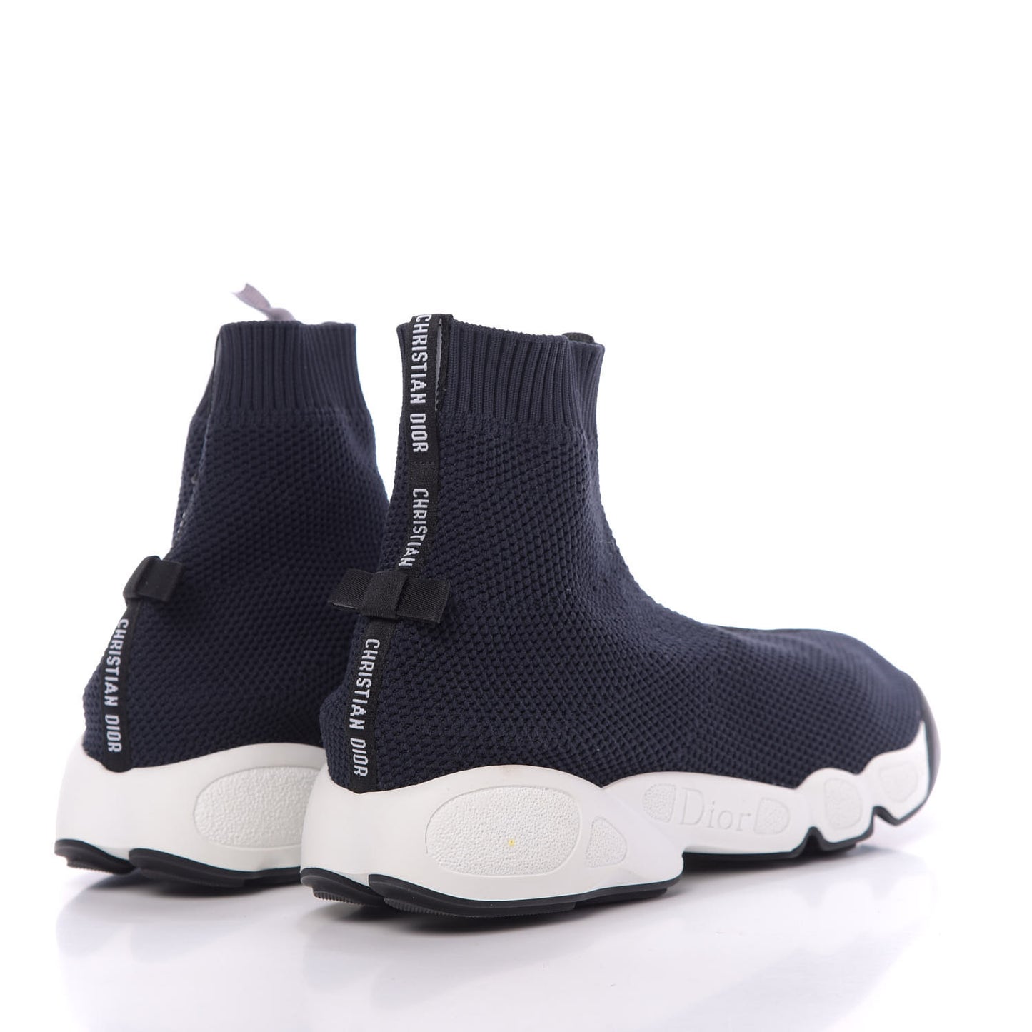 Technical Canvas Fusion High Top Sneakers 36 Black