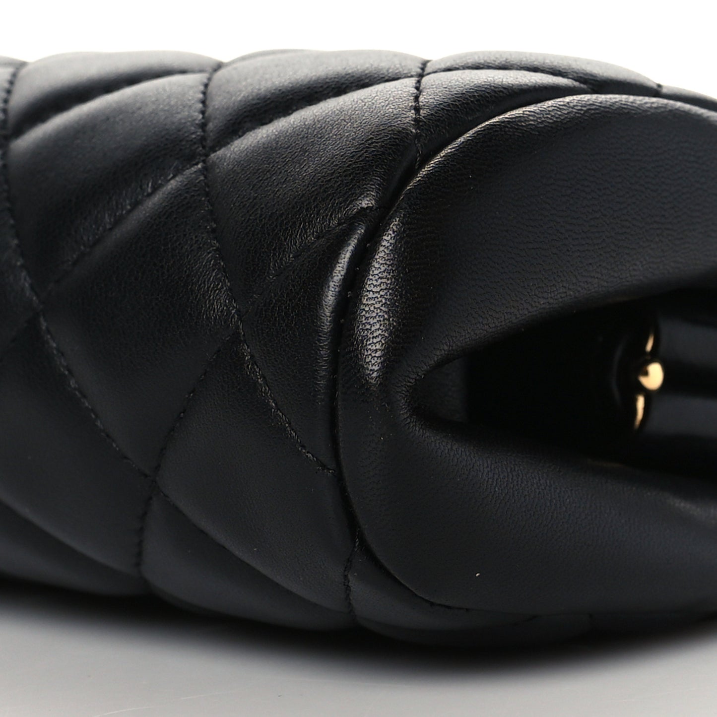 Lambskin Quilted Timeless Clutch Black